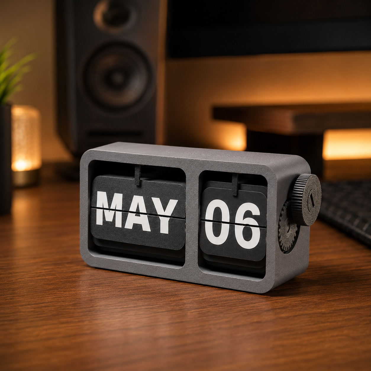 Velixo™ Analog Desk Calendar