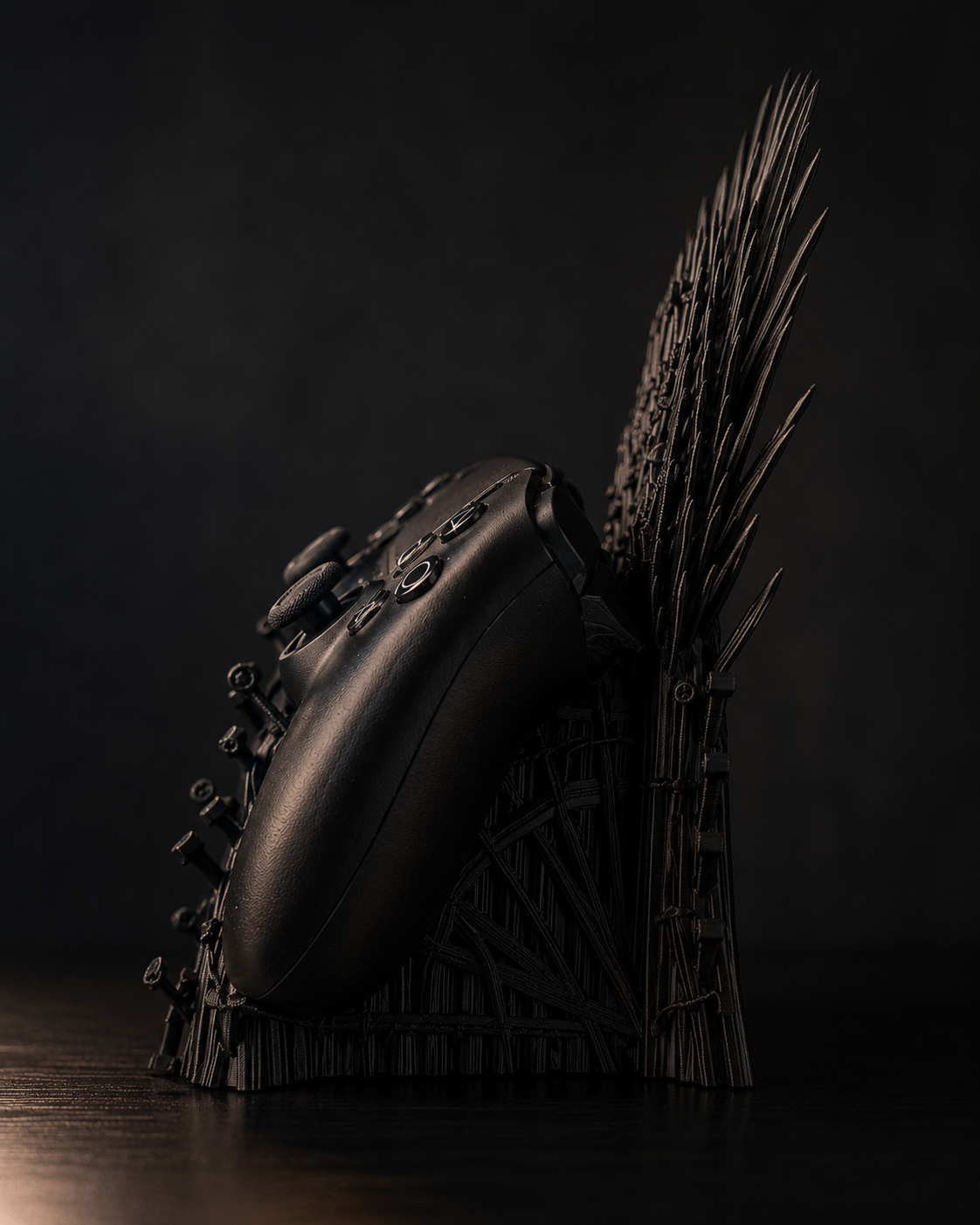 Iron Throne™ Controller Display Stand | PS5 Setup Sculpture