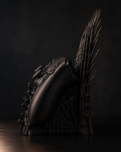 Iron Throne™ Controller Display Stand | PS5 Setup Sculpture