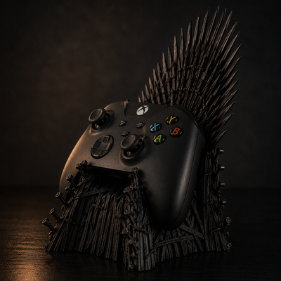 Iron Throne™ Controller Display Stand | PS5 Setup Sculpture