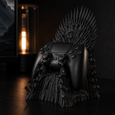 Iron Throne™ Controller Display Stand | PS5 Setup Sculpture